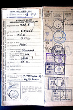 OLD BUFF LOGBOOK RF60 from a