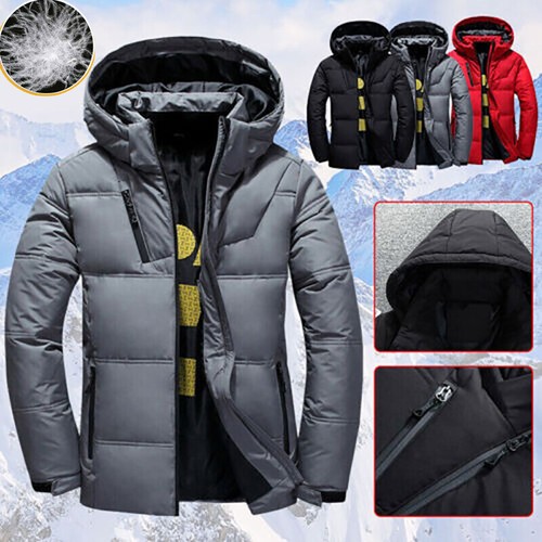 Men winter warm duck down - warm,
