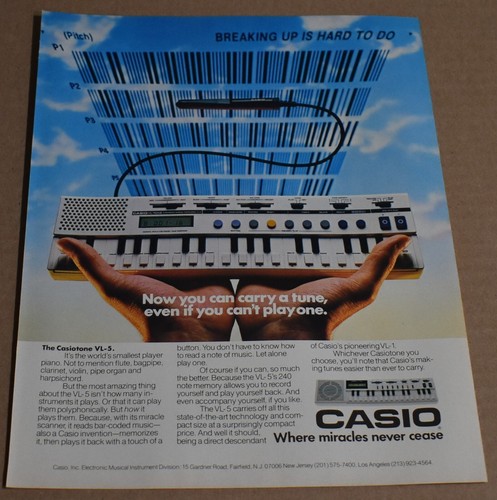 1982 print casio - 1982,