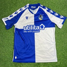 Bristol Rovers 2022/2023 Home Football Shirt- Macron- Size XL