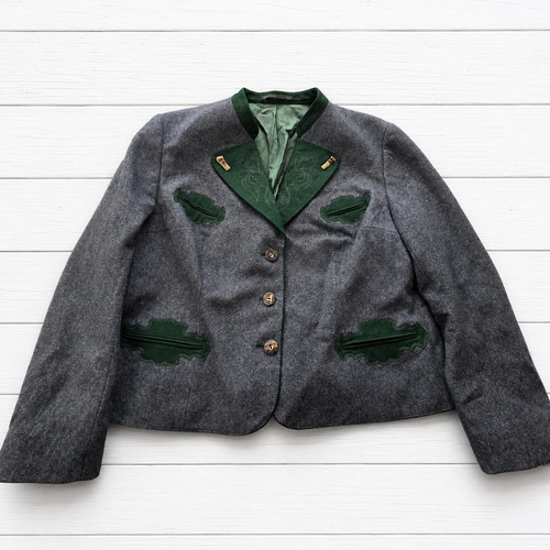 Vintage loden frey jacket - loden,
