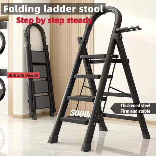 Folding step ladder 500lb - step,