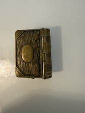 Antique Brass Vesta Match Box