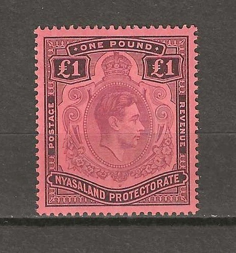 Nyasaland 1938 143 mint - nyasaland,