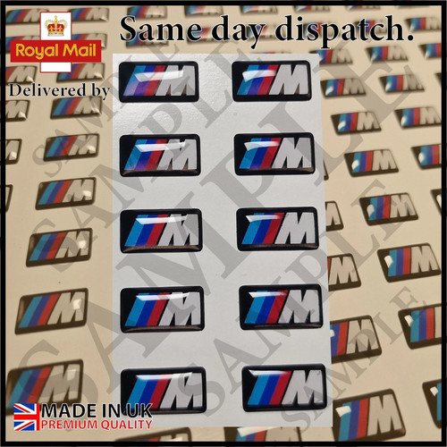 10x bmw sport - m, alloy