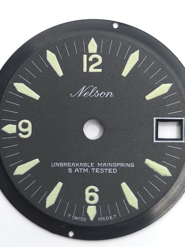Vintage nos diver dial bfg - dial, 866