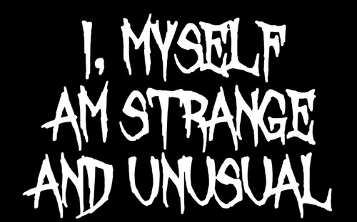 Strange beetlejuice sticker - strange,