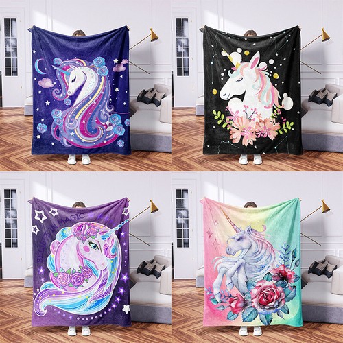 Cartoon unicorn print - 3d,
