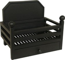 Modern Fire Grate with Fire