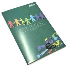 Scrap book Large size scrap books Photos Art Craft Creative Activity  scrapbook