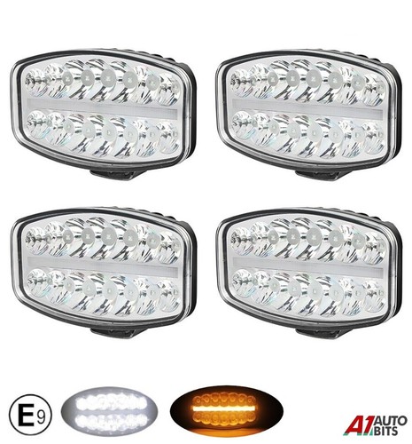 24v led spot - spot, amber