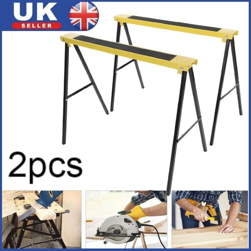 2pcs folding heavy duty steel - heavy,