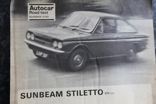 Original 1967 SUNBEAM STILETTO