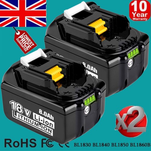 Packs for makita 18v battery - 2,