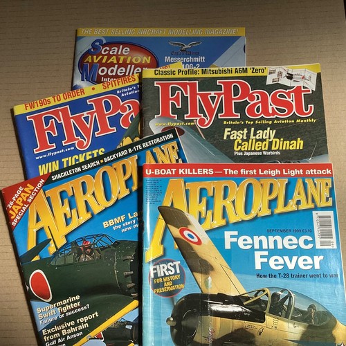 Lot magazines flypast - of,
