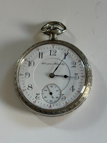 Hampden pocket watch 21j - hampden,
