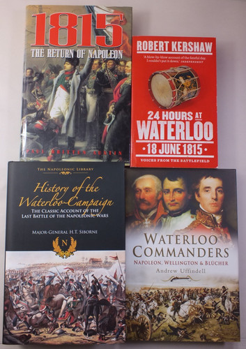 Books waterloo campaign - 4x,