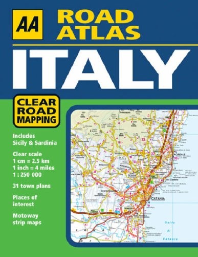Road atlas italy aa - italy, (aa