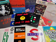 JOB LOT  24 X 1980's /90's DANCE/RAVE PICTURE SLEEVE 7"  RECORDS