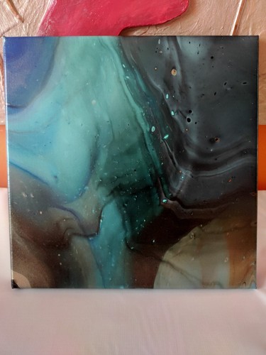 Acrylic painting canvas - acrylic,