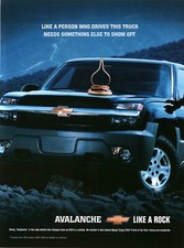 2001 PRINT AD - CHEVY