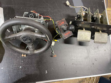 Arcade steering wheel pedals - wheel+,