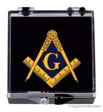 MASONIC LOGO ENAMEL LAPEL PIN