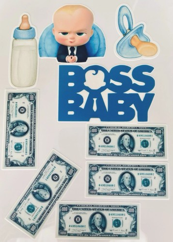 Baby boss edible pre cut - baby, icing