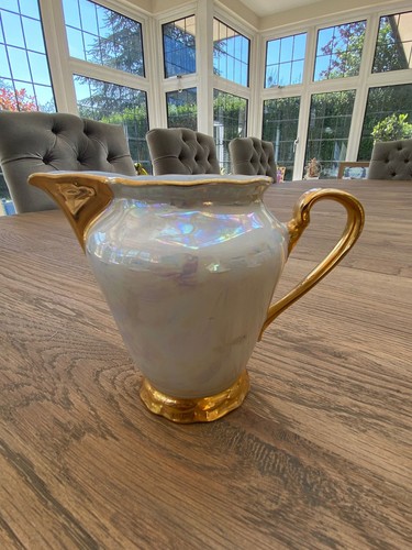 Vintage lustreware milk - milk, jug