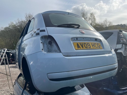 Fiat 500 pop 2009 tailgate - fiat,