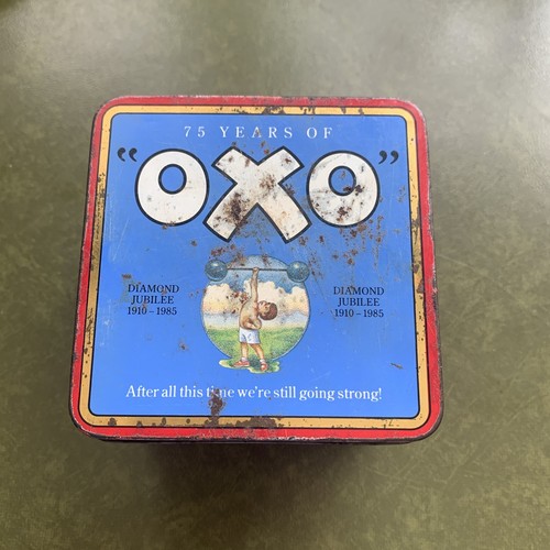 Bin vintage oxo commemorative - bin,