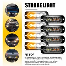 Amber&White LED Car Truck