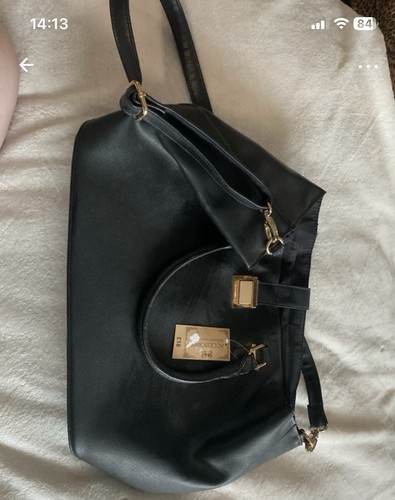 Bnwt black and gold buckled - bnwt,