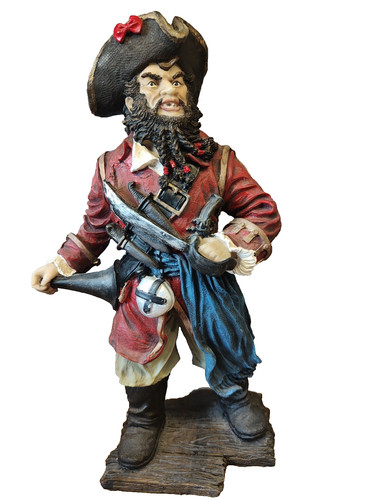Large blackbeard the pirate - blackbeard,