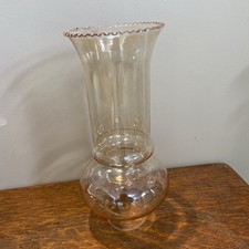 Iridescent Glass Oil Lamp