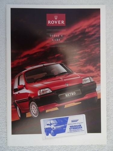 Rover brochure 1990 - ,