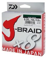 Daiwa Line Braid J-Braid Soft Smooth Casting Low Stretch Fishing Accessories