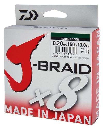 Daiwa line braid soft - braid, j-braid