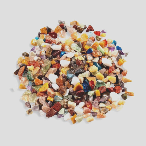 Mixed chakra chips small - mixed,