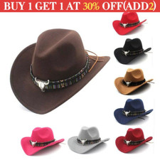 Womens Mens Hat Cowgirl Cowboy