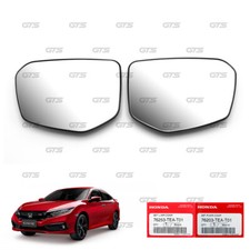 Pair Side Mirror Glass+Backing