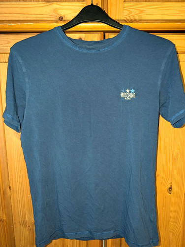 Moschino mare mens blue logo - mare,