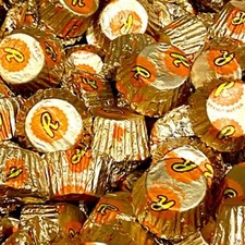 BULK Reese's Peanut Butter Milk Chocolate Miniature Cups 1kg Bag