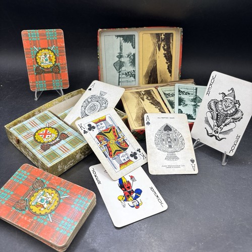 Vintage playing cards - playing,