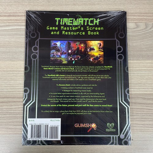 Timewatch game master - game, master's