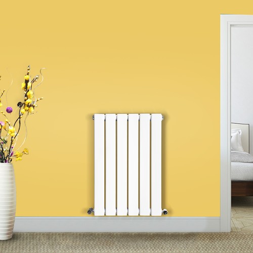 White flat panel column - white,