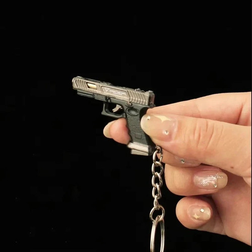 Keychain metal gun - g.34,