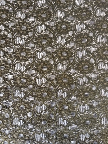 Metallic lace stretch - metallic,