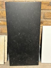 10 x black matt marble style