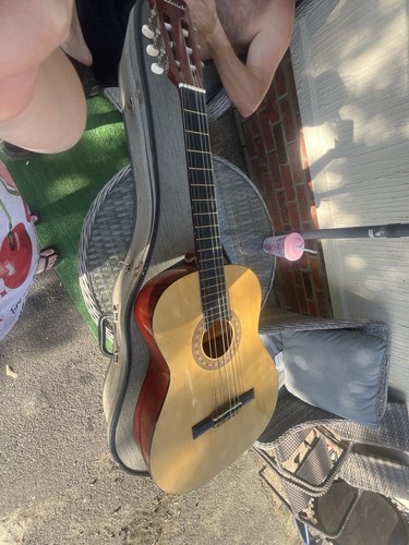 Acoustic guitar and carry - acoustic,